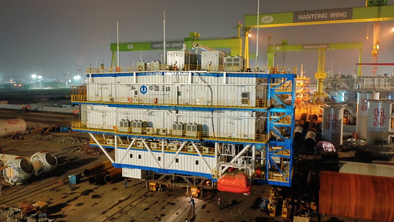 三峡新能源江苏如东800MW（H6、H10）海上风电项目