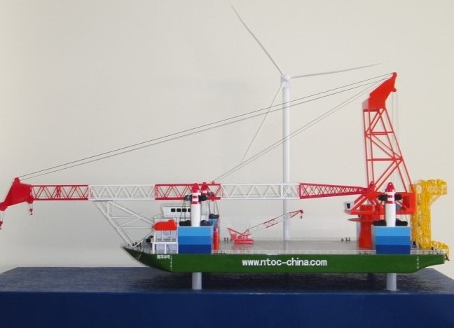 自升式海上风电安装船——"海洋38号"进展报道